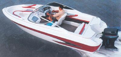 V HULL RUNABOUTS WITH WINDSHIELD & HAND or BOW RAILS (Including Eurostyle) (CARVER COVERS) 90" 17' 6" V Hull O/B 8"